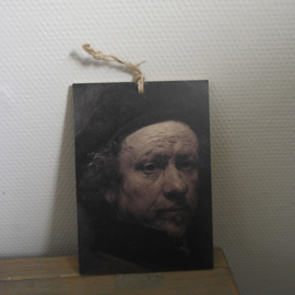 Decobordje rembrandt || met ophanglus || A5