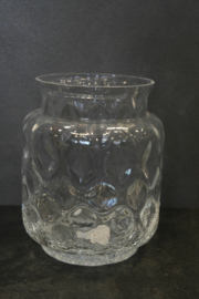 Vase weck clear craquele