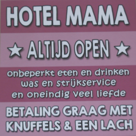 Hotel mama || Ansichtkaart || Lila