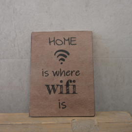 Bordje home is where the wifi is