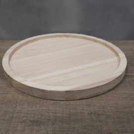 Houten plateau 33 cm