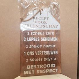 Recept voor vriendschap