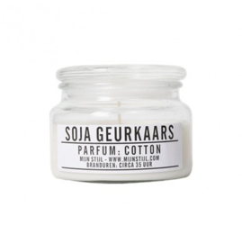 Soja geurkaars cotton