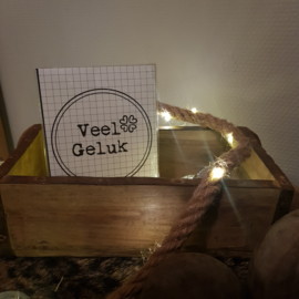 Geurkaart veel geluk