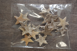 Birch bark star 4 cm