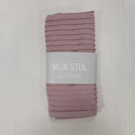 Vaatdoek Mijn Stijl oud roze