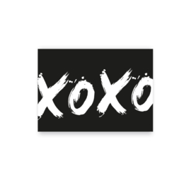 XOXO - kaart + envelop