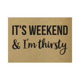 It's weekend - kaart kraft