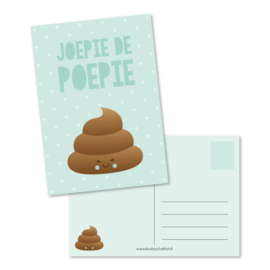 Joepie de poepie - kaart
