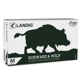 Beschermhandschoenen, zwart