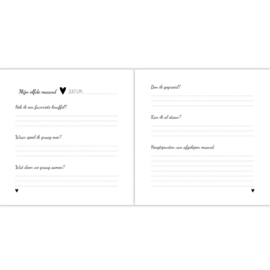 INVULBOEKEN | Lifestyle2Love - Babyboek