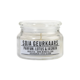 MIJN STIJL | Soja geurkaars Lotus & Jasmijn (250ml)