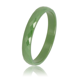 MY BENDEL | Keramische ring groen