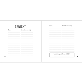 INVULBOEKEN | Lifestyle2Love - Babyshower