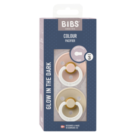 BIBS DUO | Blush Glow \ Vanille Glow Maat 3: 18+ maanden