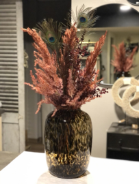 VAZEN | Vase S - Cheetah brown