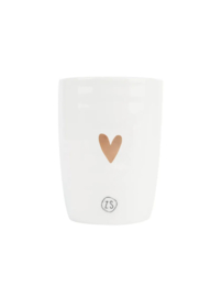 ZUSSS | Koffiemok - goud hartje