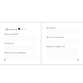 INVULBOEKEN | Lifestyle2Love - Babyboek