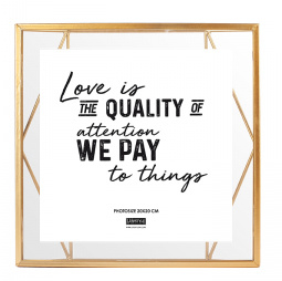 FOTOLIJST | Lifestyle Nuri wall - Goud 20x20cm