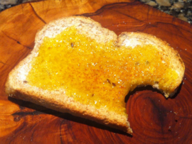 Geroosterd brood met olijfolie