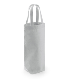 Fairtrade cotton bottle bag