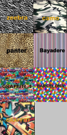 Naam shirt met Fantasy print
