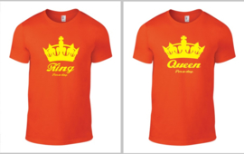 koningsdag shirt (king of queen for a day)