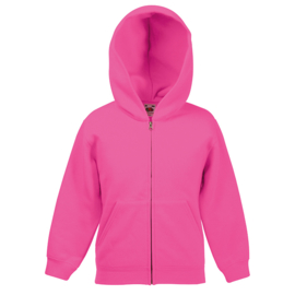 Classic kids hooded jacket Fruit of the loom