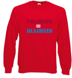 #Vrijheid sweater