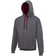 AWDis 2 kleuren hoodie