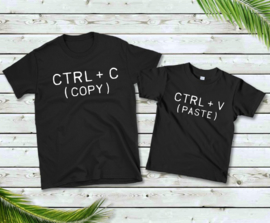 Moeder  Kind shirt CTRL+C & CTRL+V