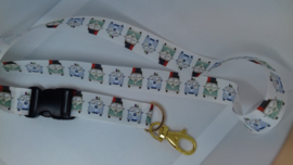 Keycord met Div. VW print