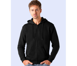 Zip Through Hooded Sweat