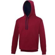 AWDis 2 kleuren hoodie