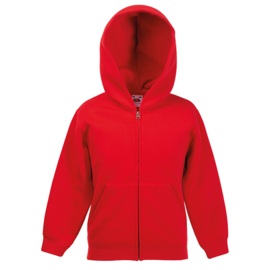 Classic kids hooded jacket Fruit of the loom