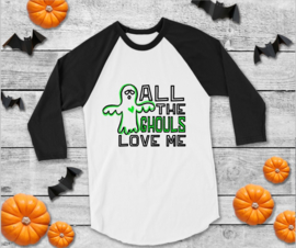 halloween kinder shirt Div. prints