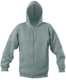 Zip Through Hooded Sweat