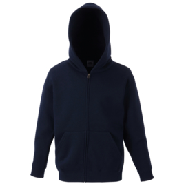 Classic kids hooded jacket Fruit of the loom