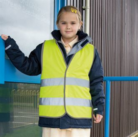 Gele Hesjes kids en volwassen "hi-viz"