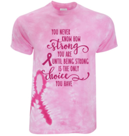 Pink ribbon shirt