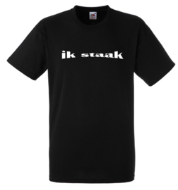 Ik staak (Heren) shirt/longsleeve/hoodie