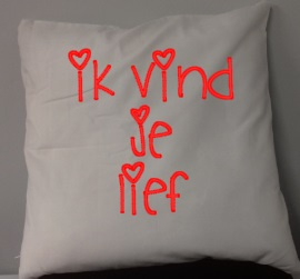 kussen met opdruk 40x40 (valentijn)