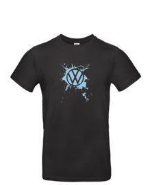 T-shirt "VW logo spetter"