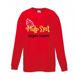 sinterklaas shirt voor de hulp sint en piet