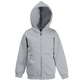 Classic kids hooded jacket Fruit of the loom