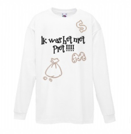 sinterklaas shirt voor de hulp sint en piet