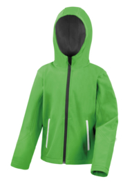 Core junior TX performance hooded softshell jas maat 146-152