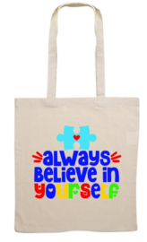 katoenen tas #autisme