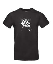 T-shirt "VW logo spetter"