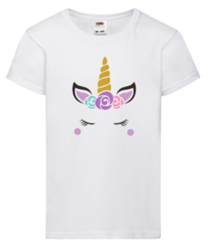 Meisjes shirt met Eenhoorn Div. varianten